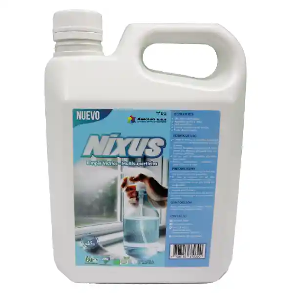 Limpiador De Vidrios Y Superficies Nixus X 1.9l