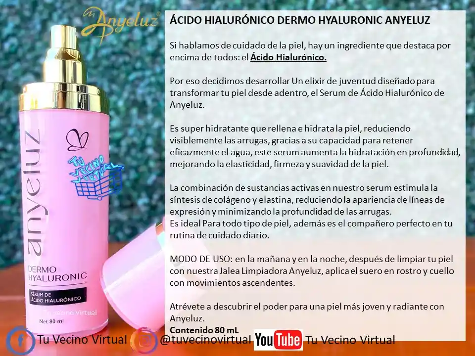 Oleo Capilar De Argan Y Acido Hialuronico Anyeluz