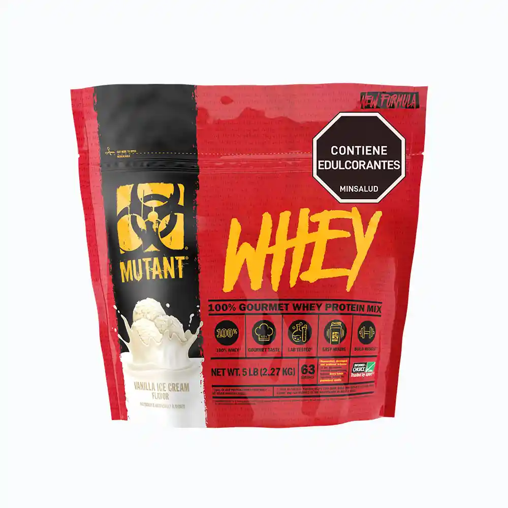 Mutant Whey 5lb Vainilla Ice Cream