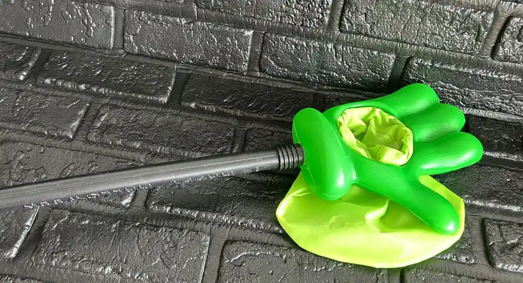 Garra Canasta Dulces Halloween Verde Manzana