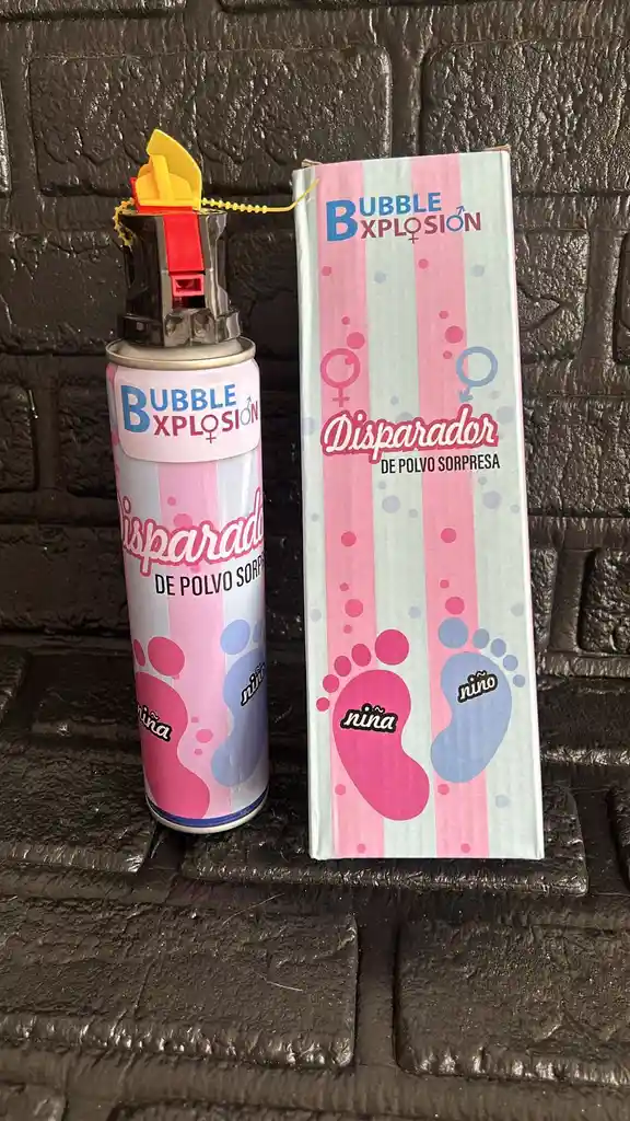 Extintor Humo Revelacion De Sexo Niño