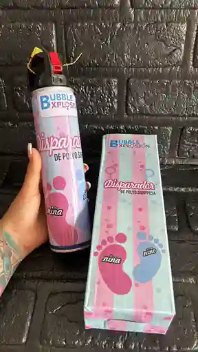 Extintor Humo Revelacion De Sexo Niña