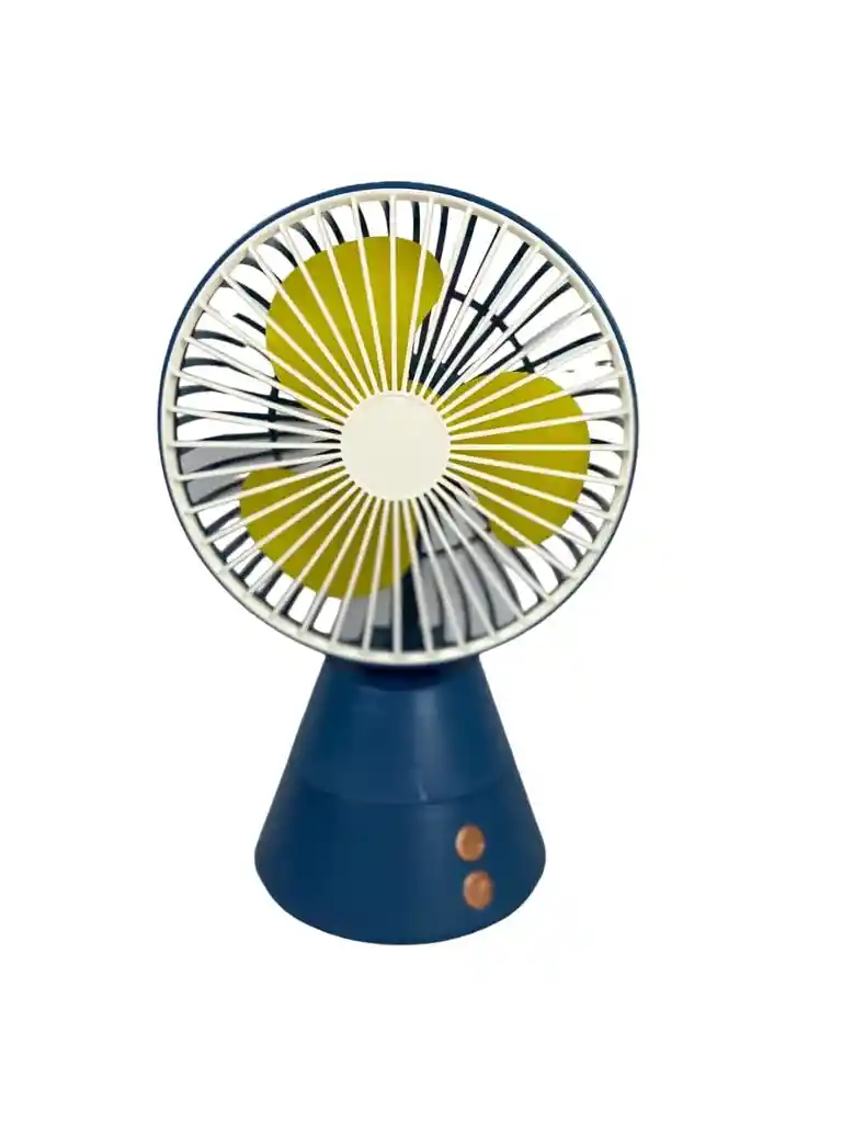 Ventilador De Escritorio Giratorio Recargable