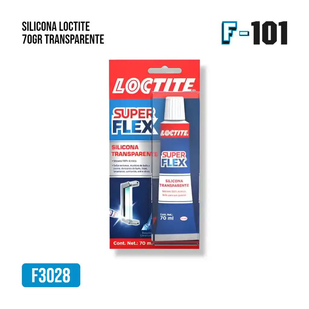 Silicona Loctite 70gr Transparente