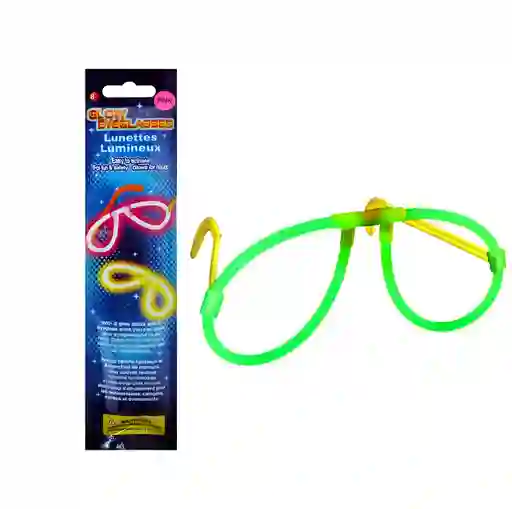 Gafas Glow Stick Neón Party Fiesta Hora Loca X 6 Unidades