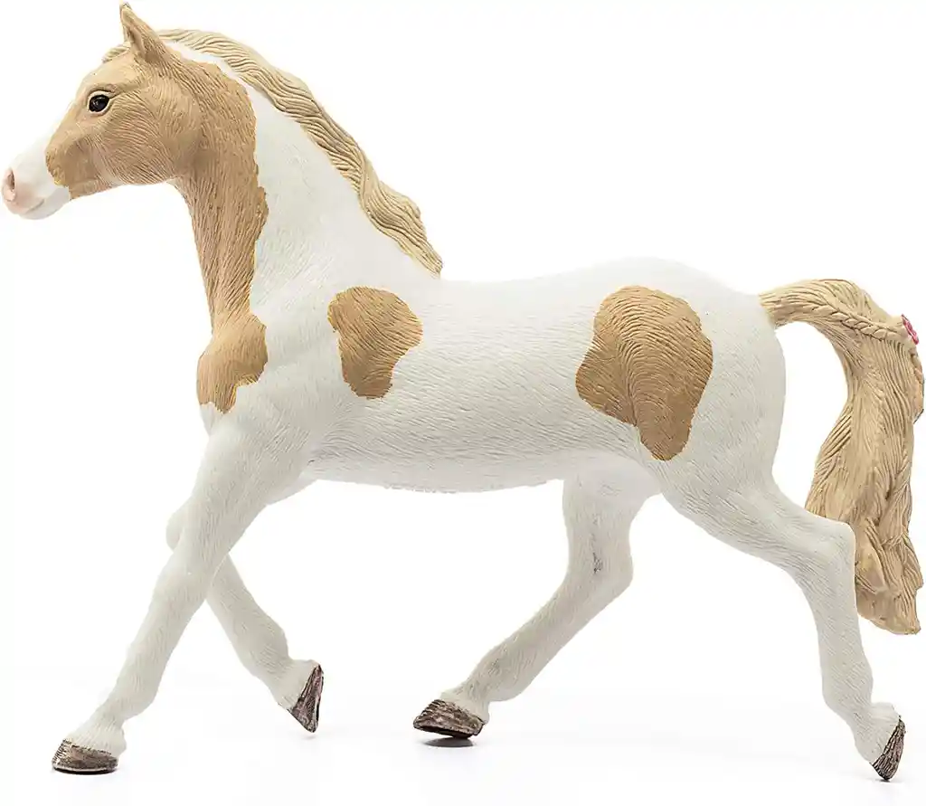 Figura Coleccionable Caballo Paint Pintada A Mano Schleich