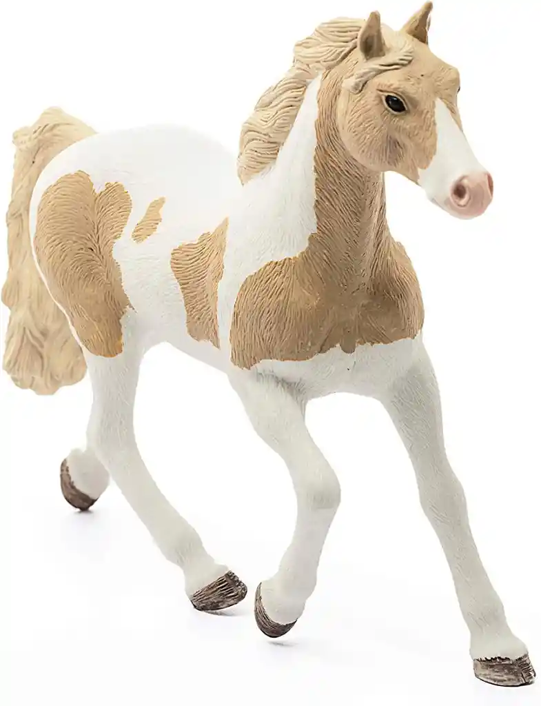 Figura Coleccionable Caballo Paint Pintada A Mano Schleich