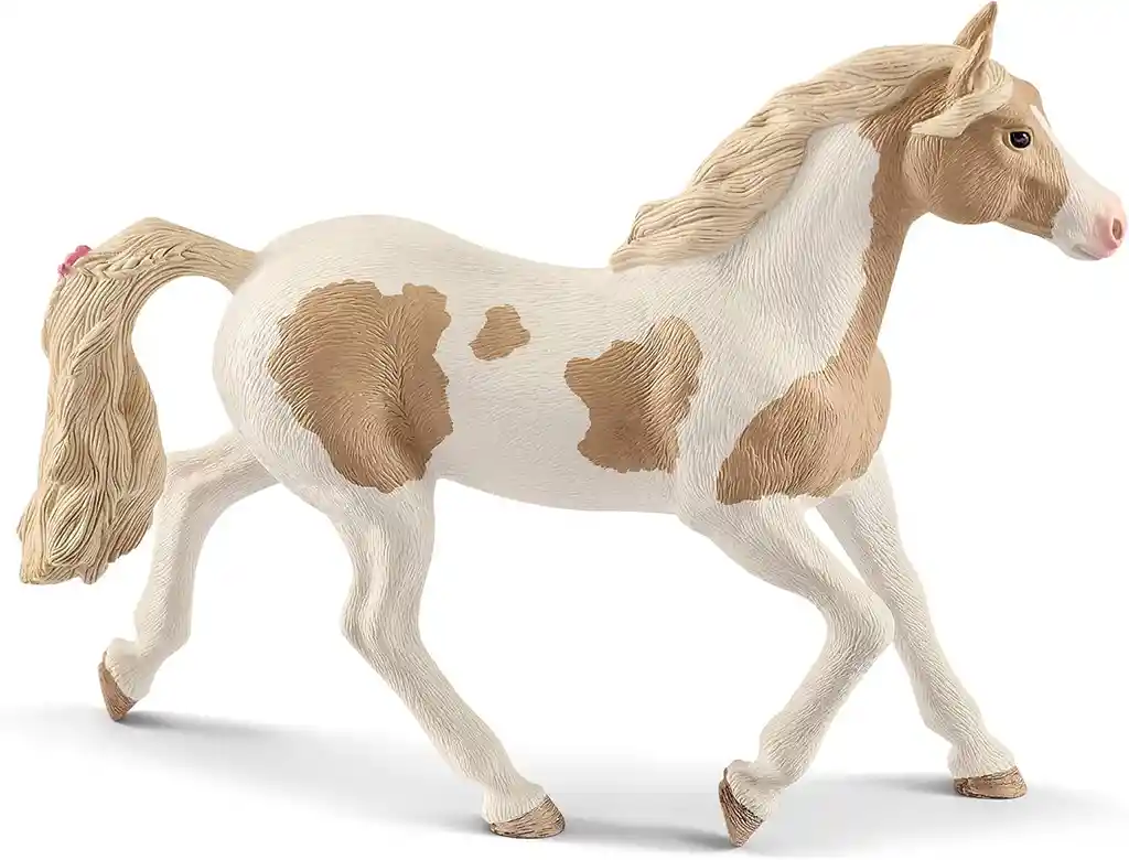 Figura Coleccionable Caballo Paint Pintada A Mano Schleich