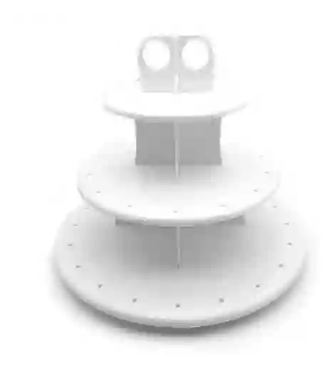 Base Para Cupcakes Y/o Cake Pops - 3 Niveles Plastica