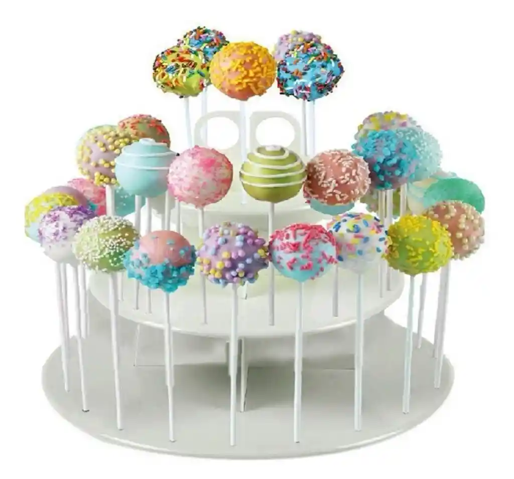 Base Para Cupcakes Y/o Cake Pops - 3 Niveles Plastica