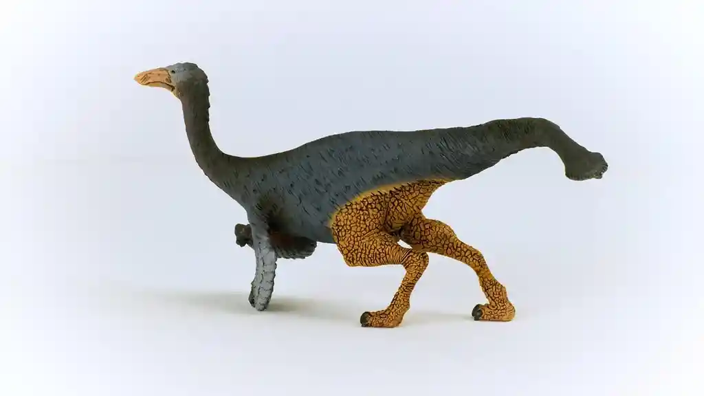 Figura Coleccionable Gallimimus Pintada A Mano Schleich