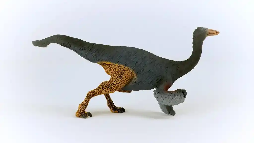 Figura Coleccionable Gallimimus Pintada A Mano Schleich