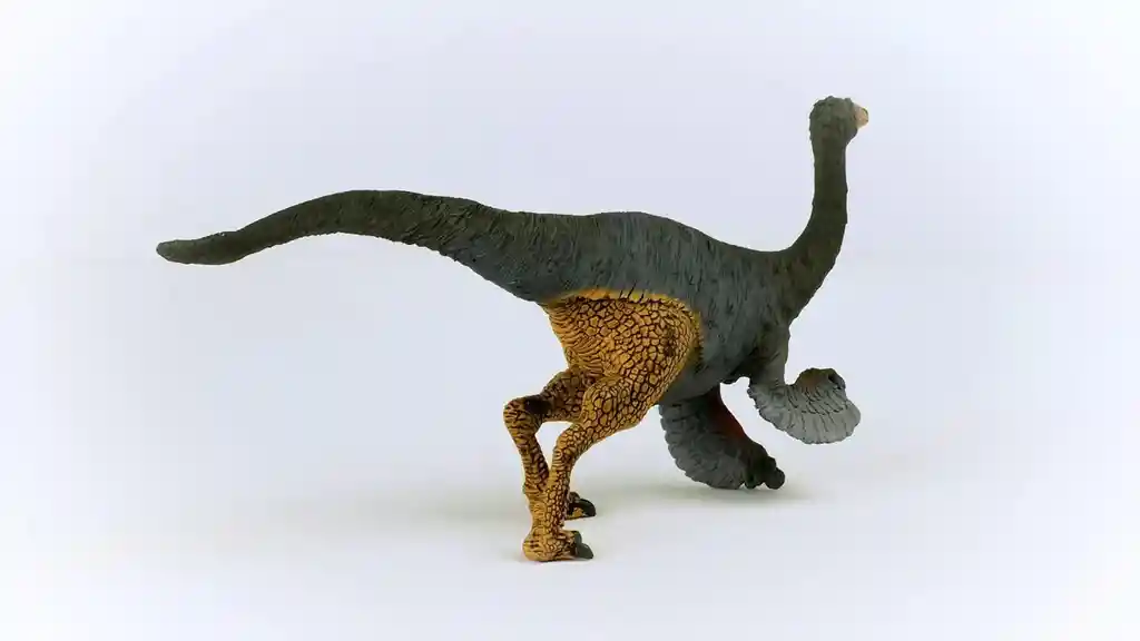 Figura Coleccionable Gallimimus Pintada A Mano Schleich