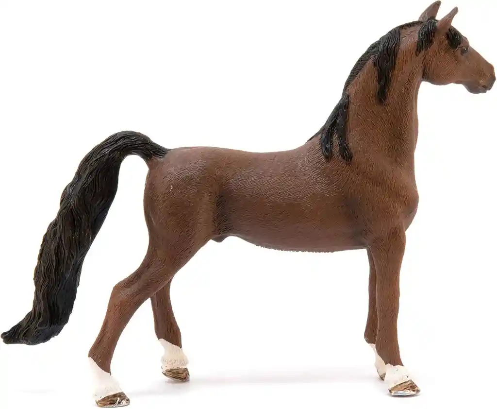 Figura Caballo Saddlebred Pintada A Mano Schleich