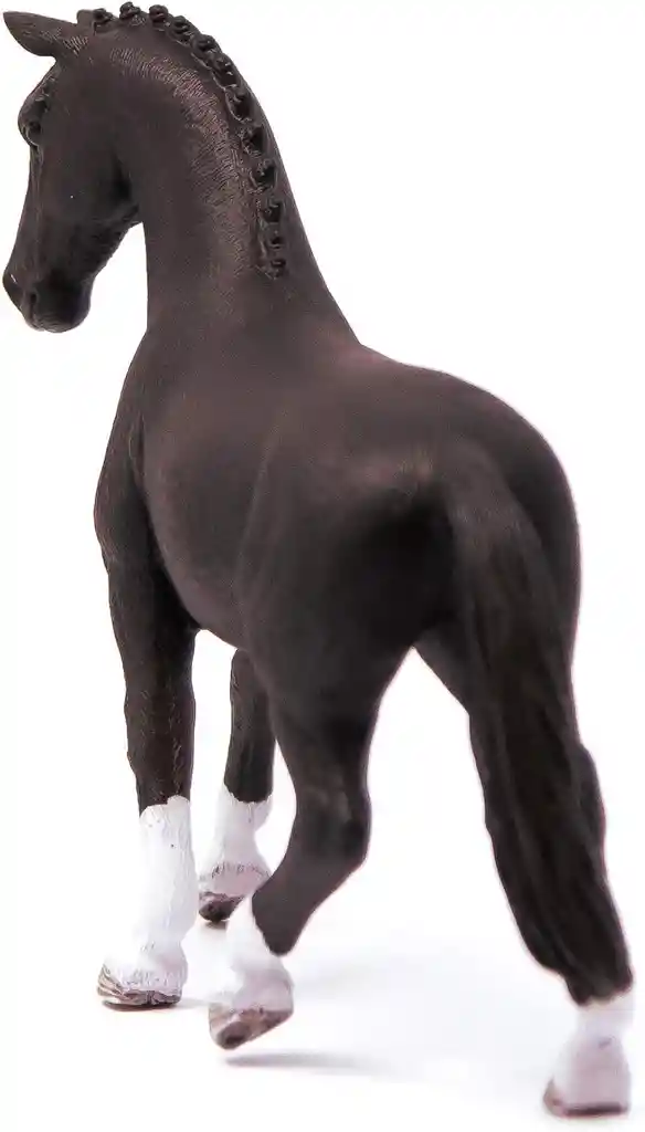 Figura Caballo Hannoveriana Negra Pintada A Mano Schleich