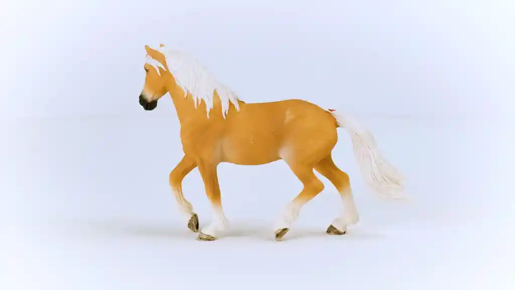 Figura Coleccionable Yegua Haflinger Pintada A Mano Schleich