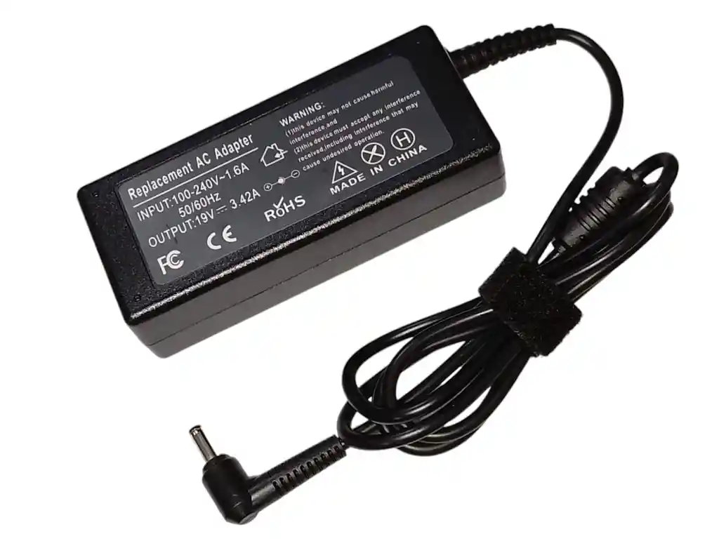 Cargador Para Asus 19v 3.42a Punta 4.0mm X 1.35mm