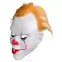 Mascara Pelo Pennywise It Payaso Disfraz Terror Villano