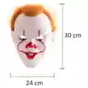 Mascara Pelo Pennywise It Payaso Disfraz Terror Villano