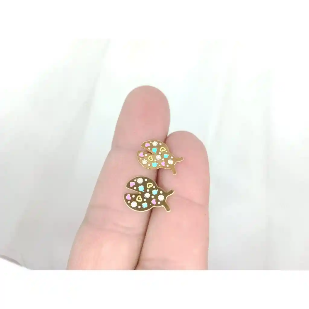 Aretes Mariquita Niña