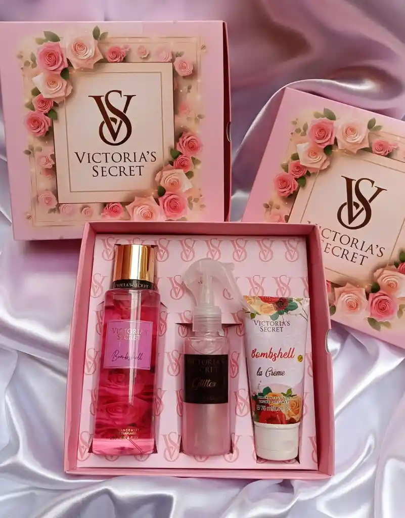 Estuche Victoria Secret X 3 Productos