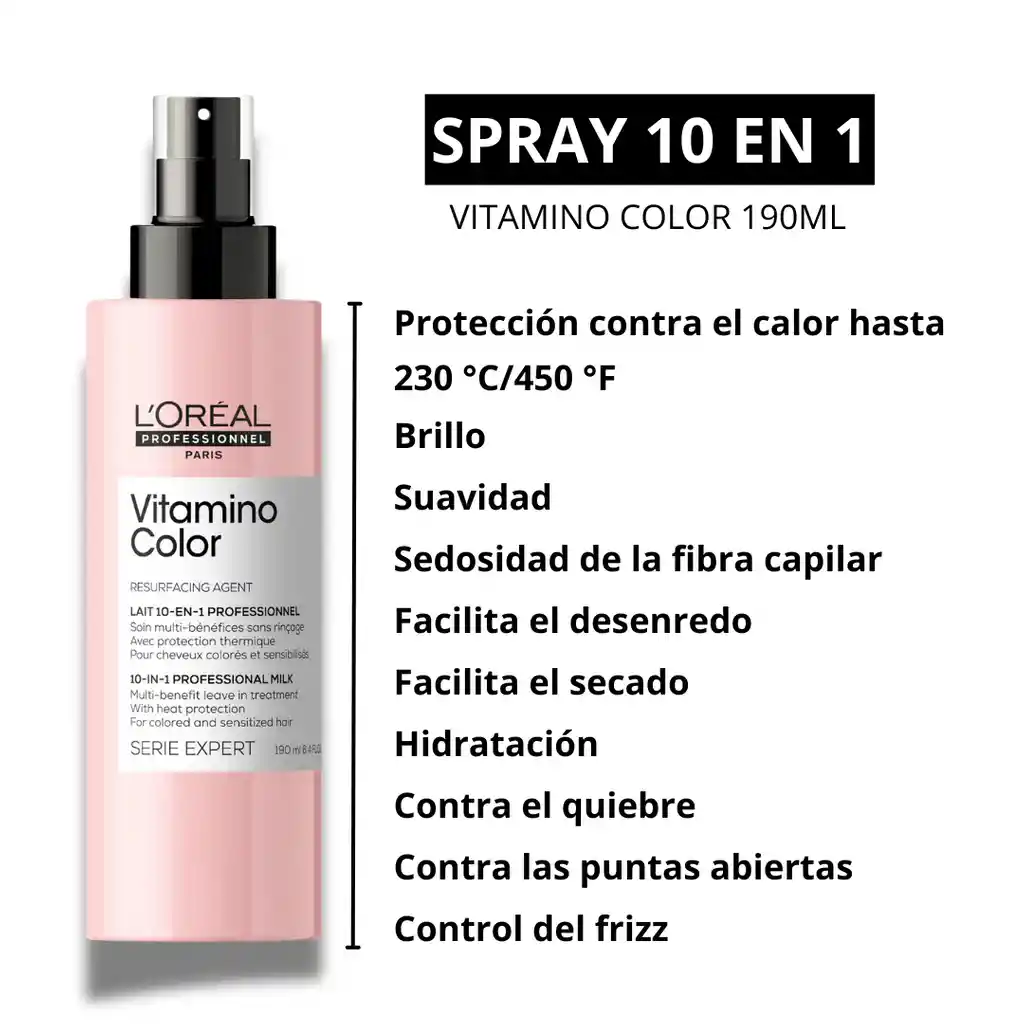 Tratamiento 10 En 1 Vitamino Color Loreal