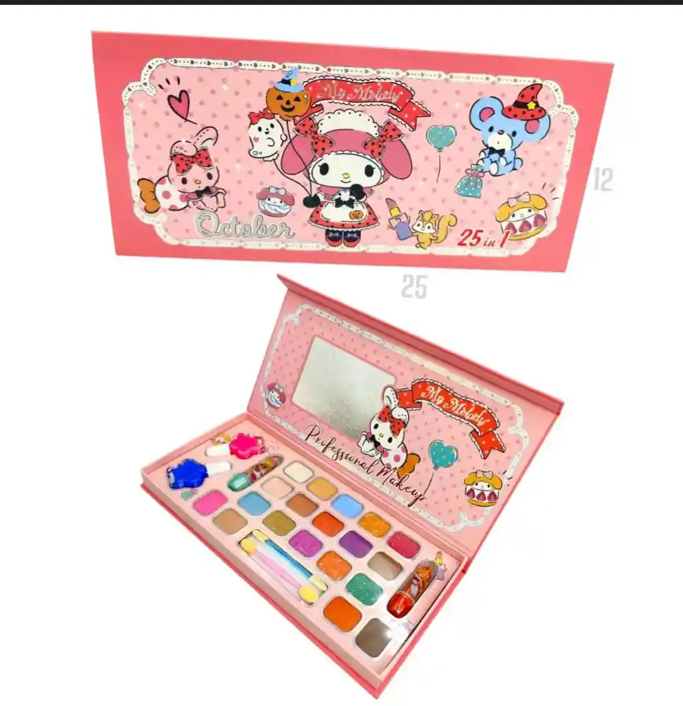 Kit Belleza Maquillaje Niñas My Melody