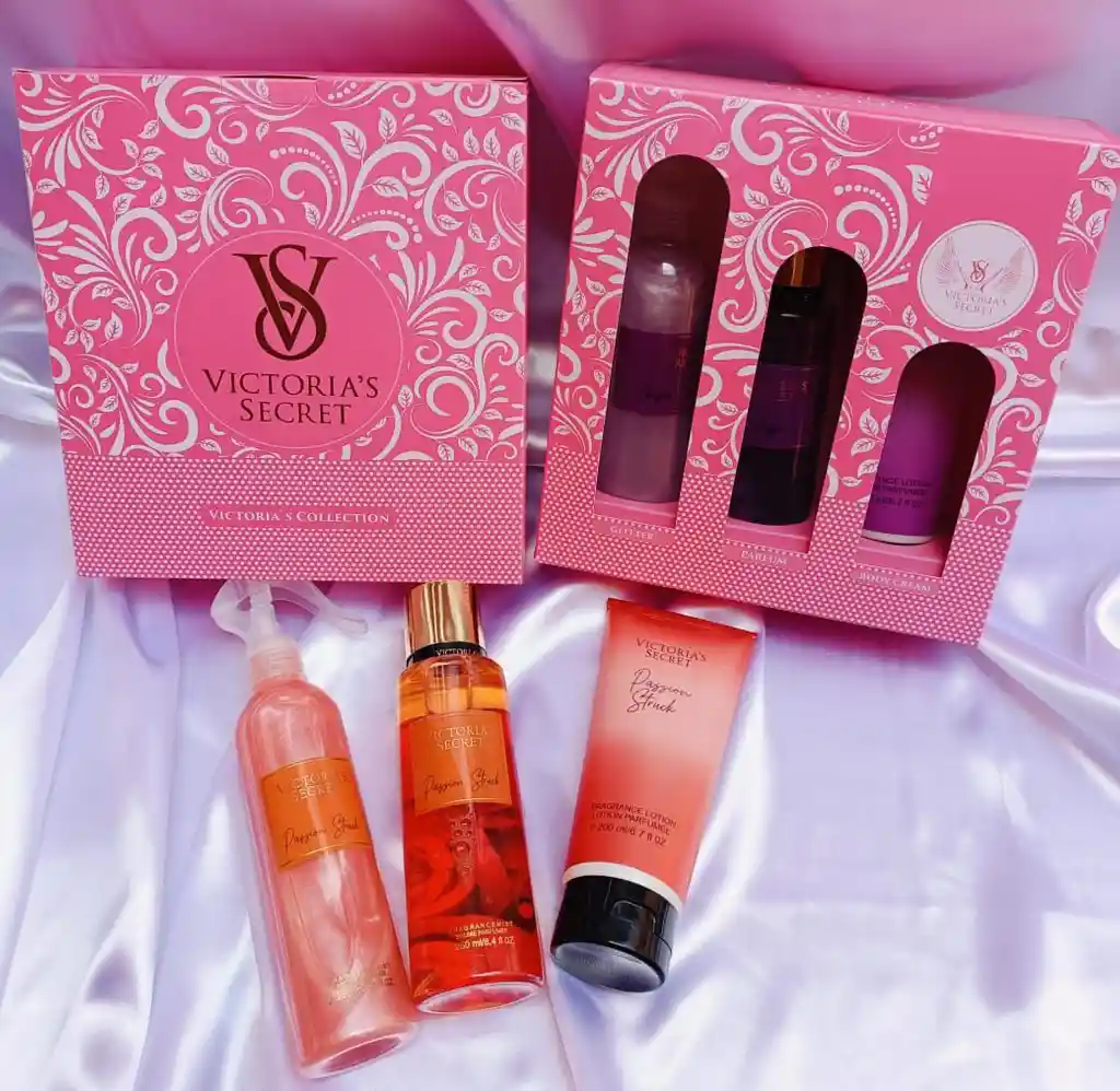 Estuche De Lujo Victoria Secret Grande X3 Productos