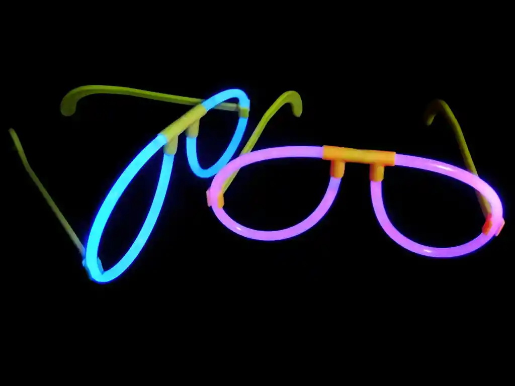 Gafas Glow Stick Neón Party Fiesta Hora Loca X 6 Unidades