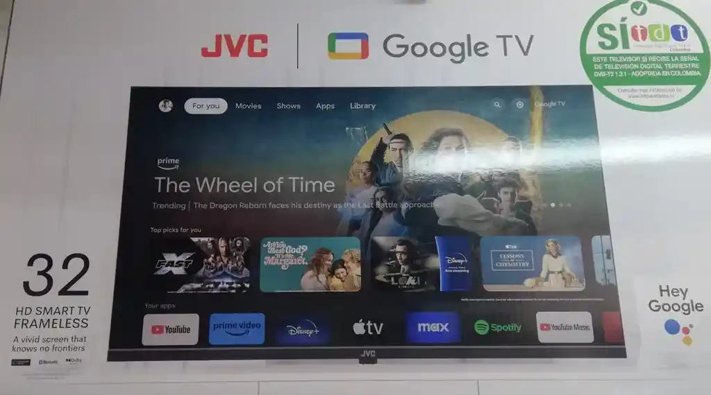 Televisor Hd Smart Tv 32 Pulgadas Jvc