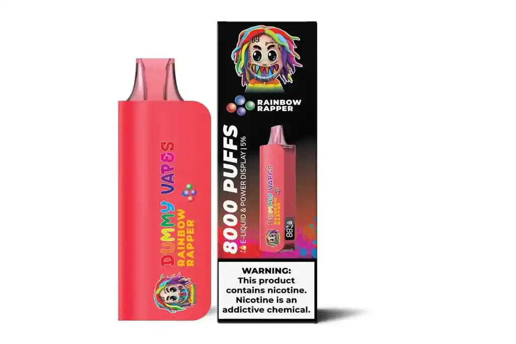 Vaper Dummy 8.000 Puffs Rainbow Rapper