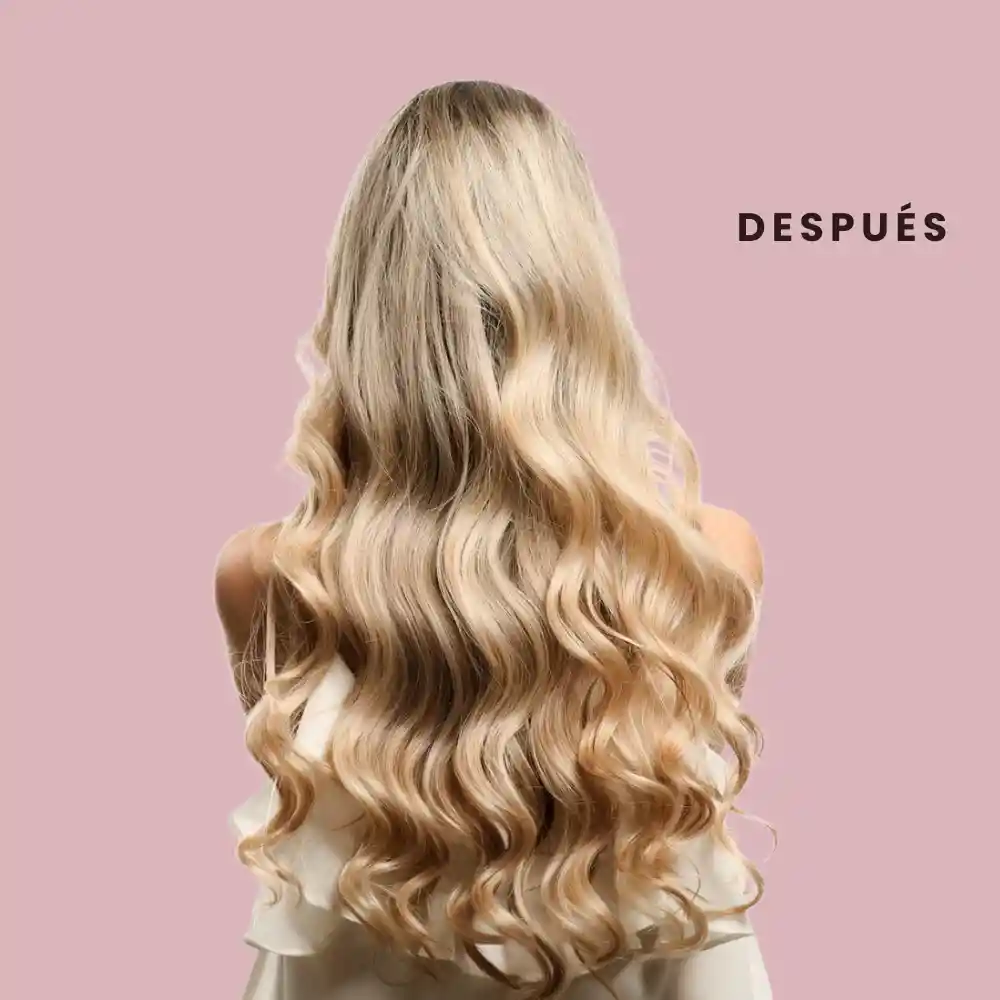 Ondas Sin Calor Tubo Rizador Cabello + 2 Scrunchies Satín