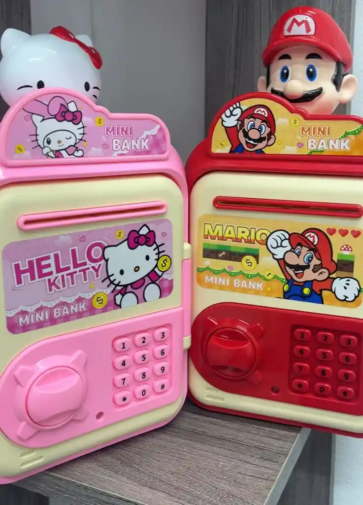 Alcancia Con Diseño Para Niños