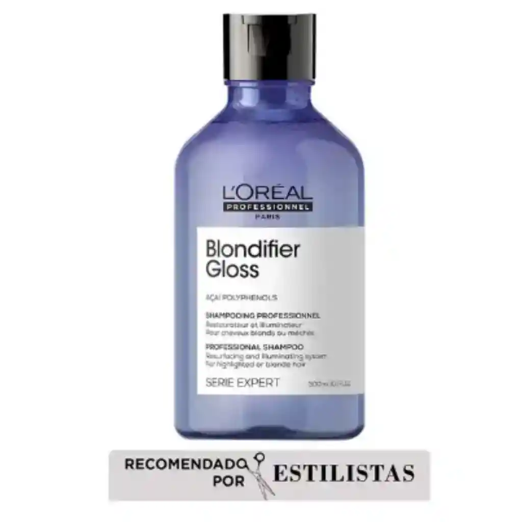 Shampoo Rejuvenecedor E Iluminador - Blondifier Gloss Loreal
