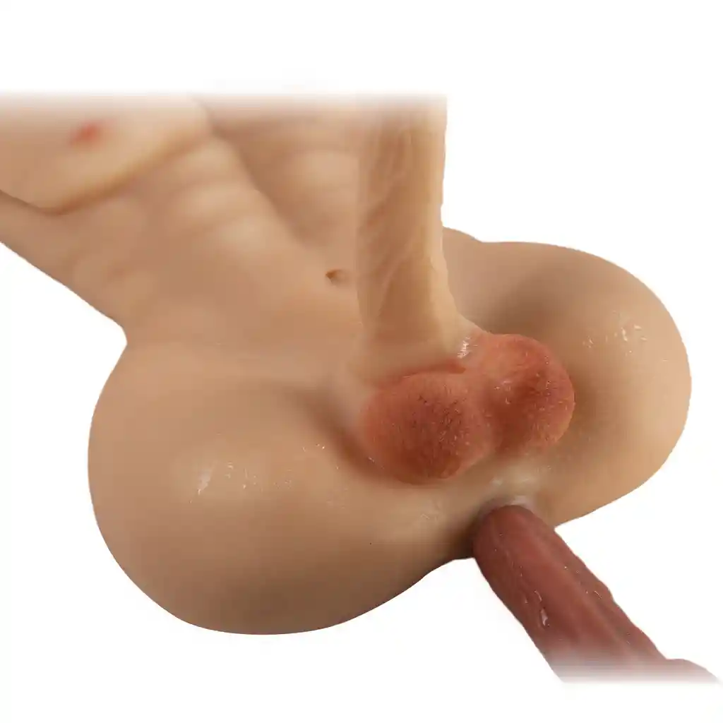 Torso Masculino Con Pene 21 Cm Y Ano