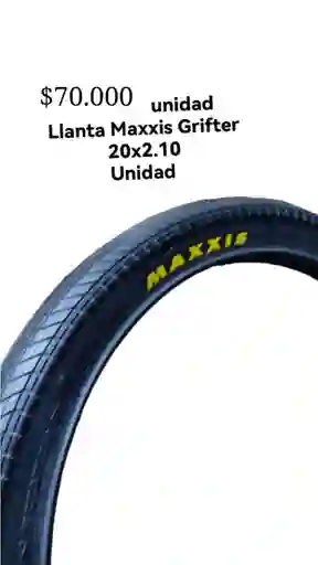 Llanta 20x2.1 Maxxis Drifter