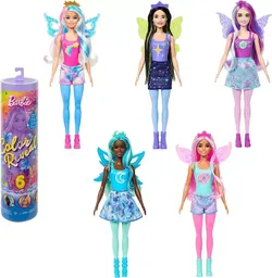 Barbie Color Reveal - Galaxia Arcoiris Hadas - 6 Sorpresas
