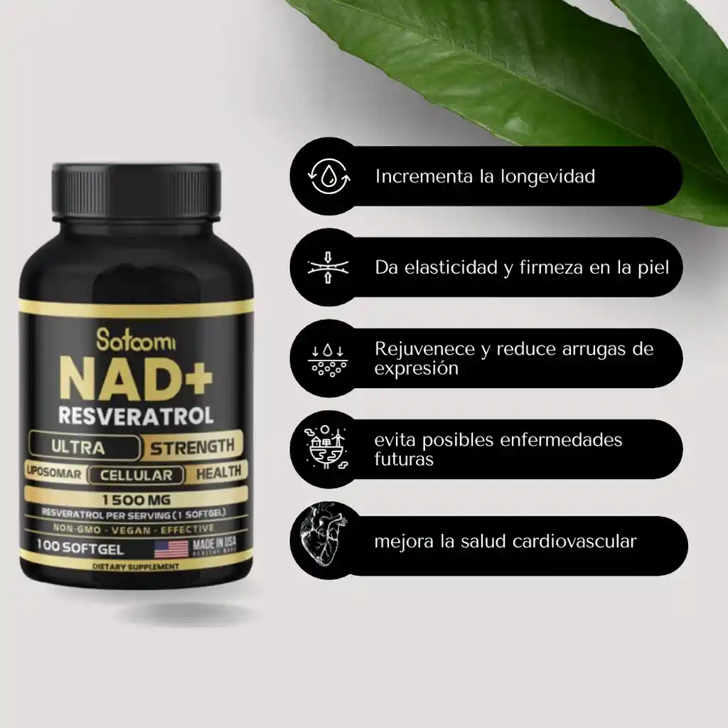 Nad + Resveratrol