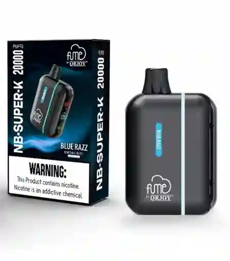 Fume Kit Nb Super K Blue Razz - Bateria Y Pod 20.000 Puffs