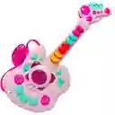 Guitarra Electrónica Musical Infantil Didáctica Baby Ángel Para Niños Con Luces Y Sonido