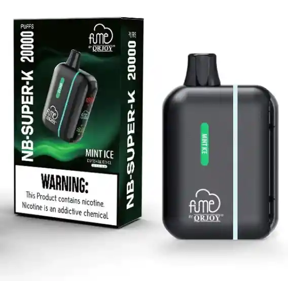 Fume Kit Nb Super K Mint Ice - Bateria Y Pod 20.000 Puffs