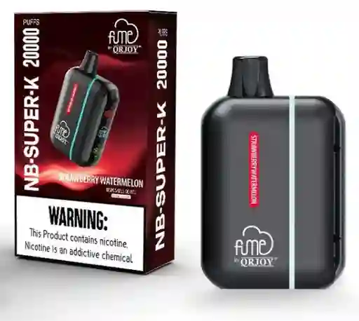 Fume Kit Nb Super K Strawberry Watermelon - Bateria Y Pod 20.000 Puffs