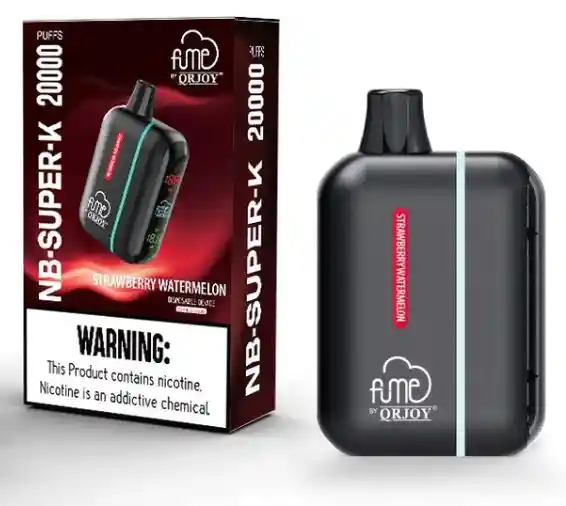 Fume Kit Nb Super K Strawberry Watermelon - Bateria Y Pod 20.000 Puffs