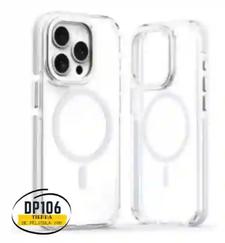 Iphone 16 Pro Funda / Space / Estuche Magnético Magsafe Transparente