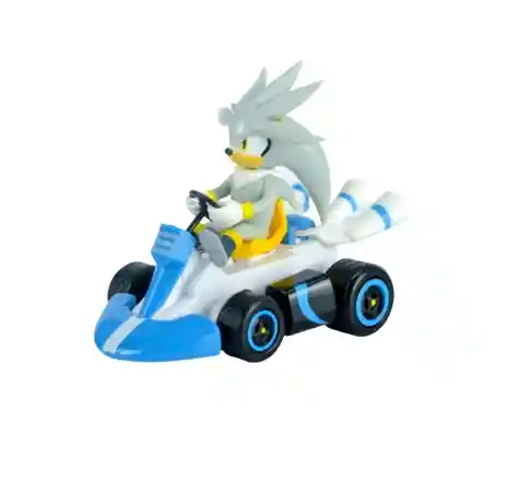 Carro Coleccionable Impulso Sonic Racing Kart Para Niños Colección Sonic