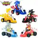 Carro Coleccionable Impulso Sonic Racing Kart Para Niños Colección Sonic