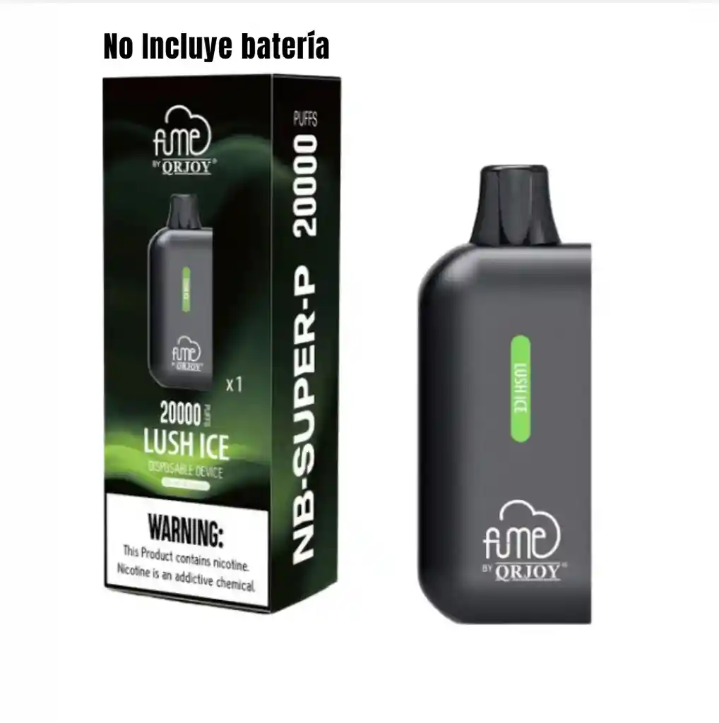 Pod Fume 20.000 Puffs Lush Ice - Fume Nb Super P Vape