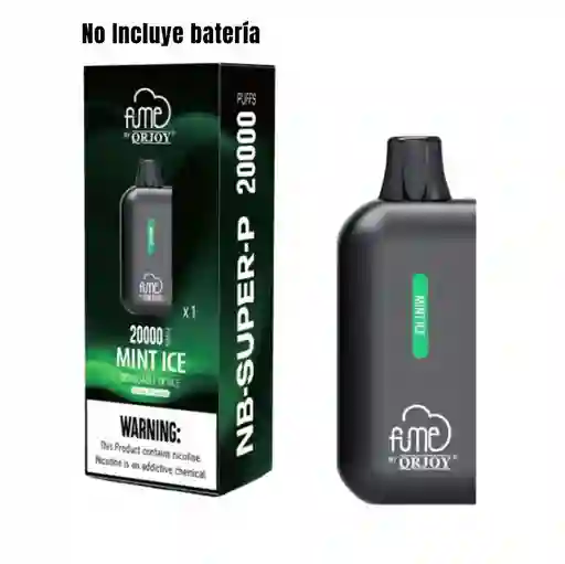 Pod Fume 20.000 Puffs Mint Ice - Fume Nb Super P Vape