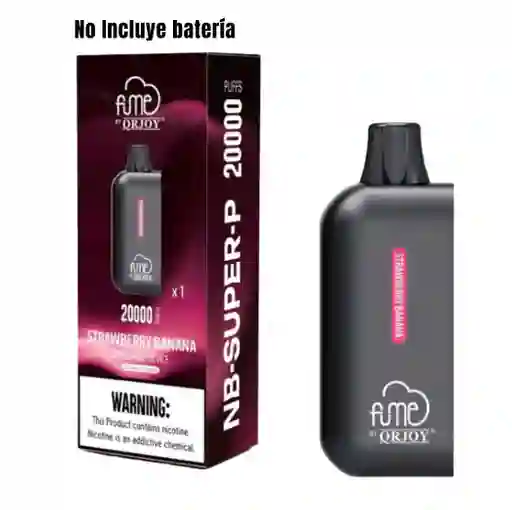 Pod Fume 20.000 Puffs Black Ice - Fume Nb Super P Vape