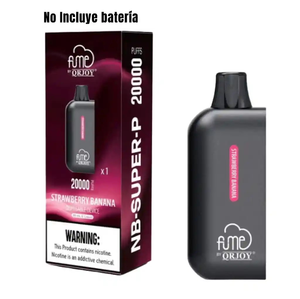 Pod Fume 20.000 Puffs Black Ice - Fume Nb Super P Vape